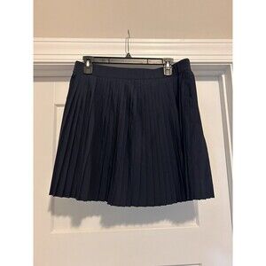 G/Fore G4 Pleated Ladies Size Large Navy Blue Golf Skort Athletic Skort Biker